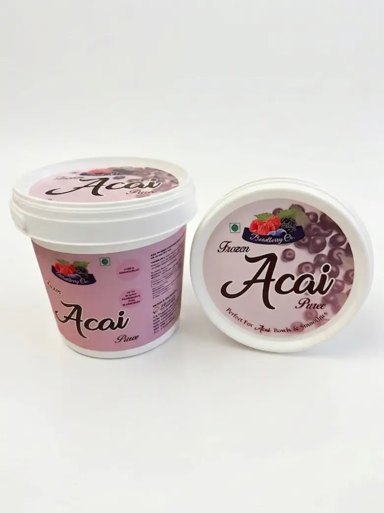 Acai Berry Puree Frozen — Fruit Purees