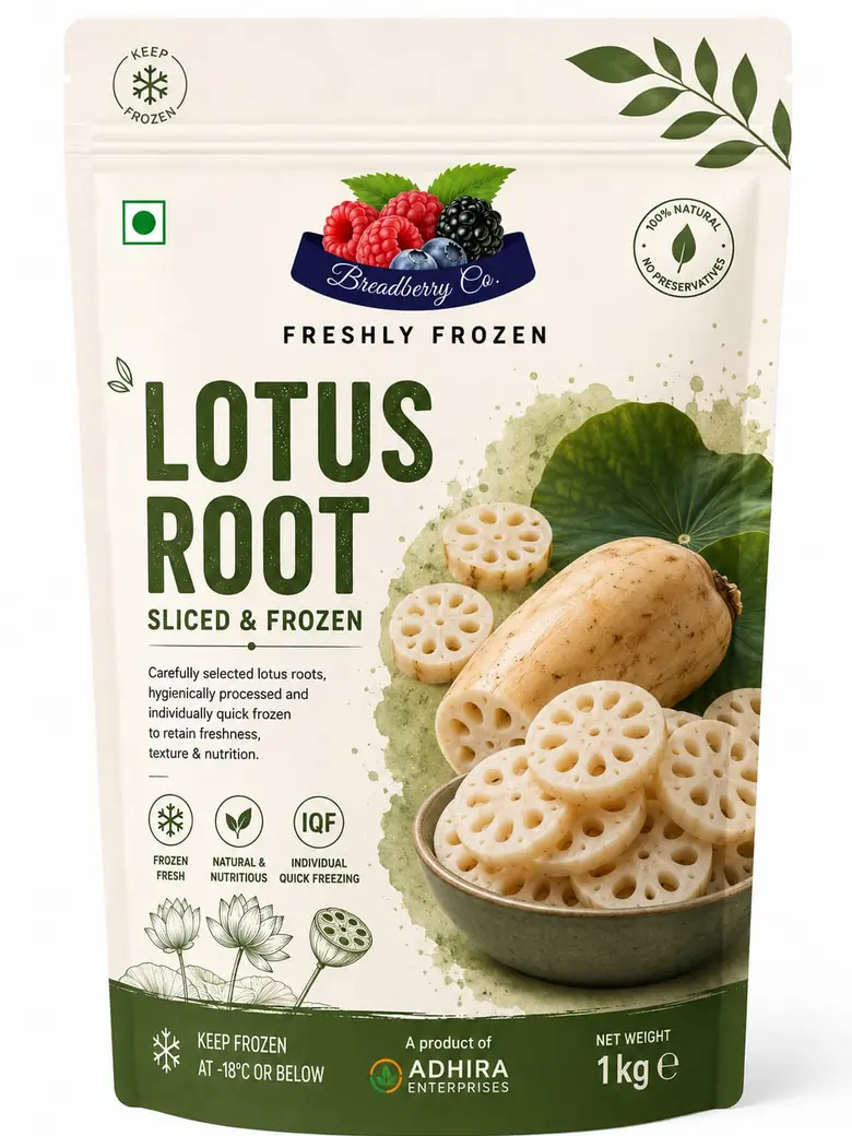 Lotusroot Sliced Frozen — Bakery & Japanese