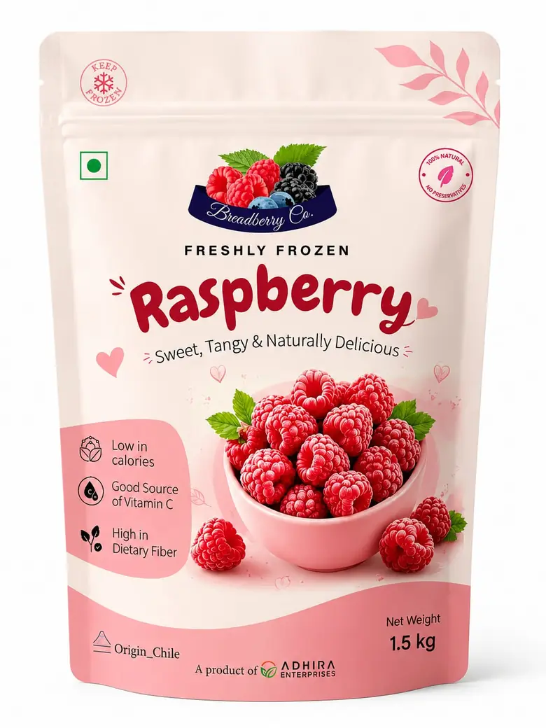 Raspberry IQF Frozen — IQF Berries