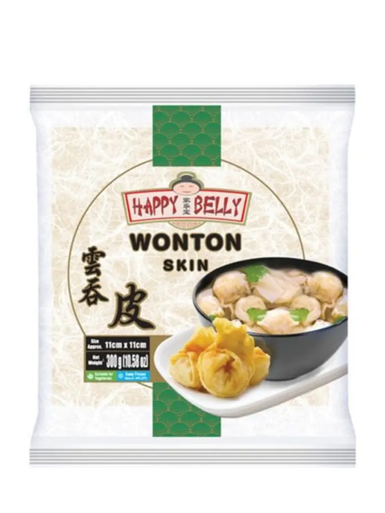 Wonton Skin Sheet Happy Belly — Bakery & Japanese